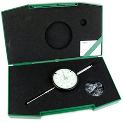 Insize Metric Long Stroke Dial Indicator 50mm Range Series 2309-50D - Twin Eagle Imports