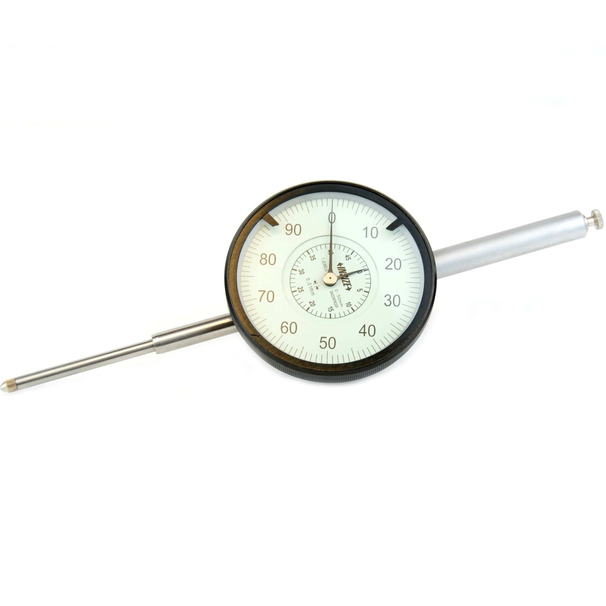 Insize Metric Long Stroke Dial Indicator 50mm Range Series 2309-50D - Twin Eagle Imports