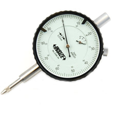 Insize Metric Lug Back Dial Indicator 3mm Range Series 2308-3A - Twin Eagle Imports
