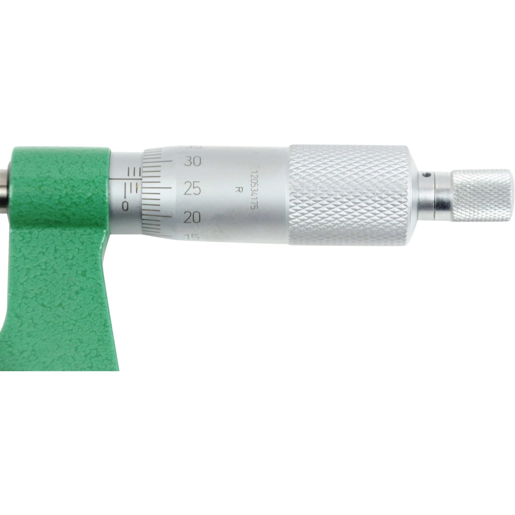 Insize Metric Outside Blade Micrometer 0-25mm Range Series 3232-25BA - Twin Eagle Imports