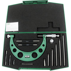 Insize Metric Outside Micrometer 0-150mm Range Series 3206-150A - Twin Eagle Imports