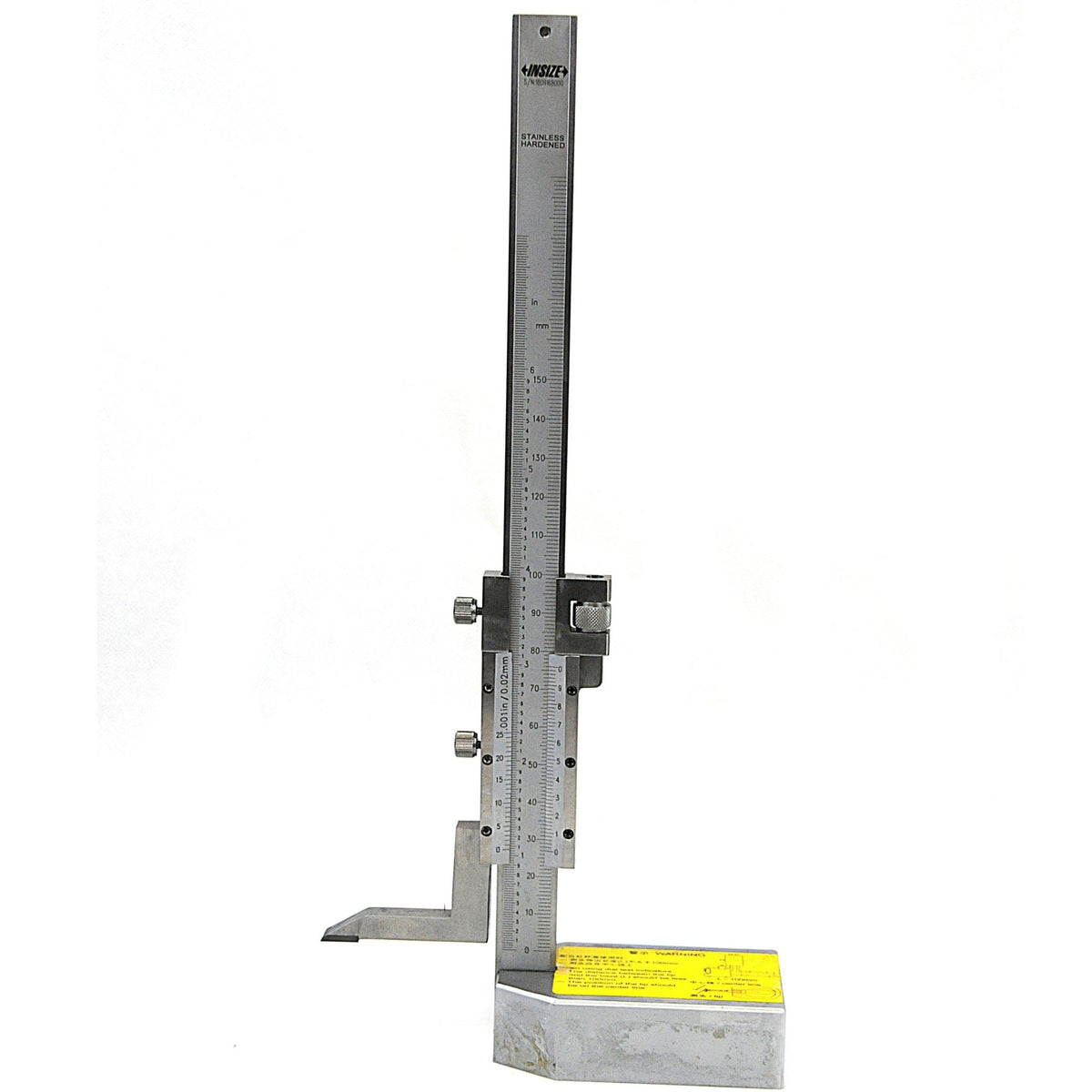 Insize Mini Vernier Height Gauge 0-150mm / 0-6" Range Series 1253-150 - Twin Eagle Imports