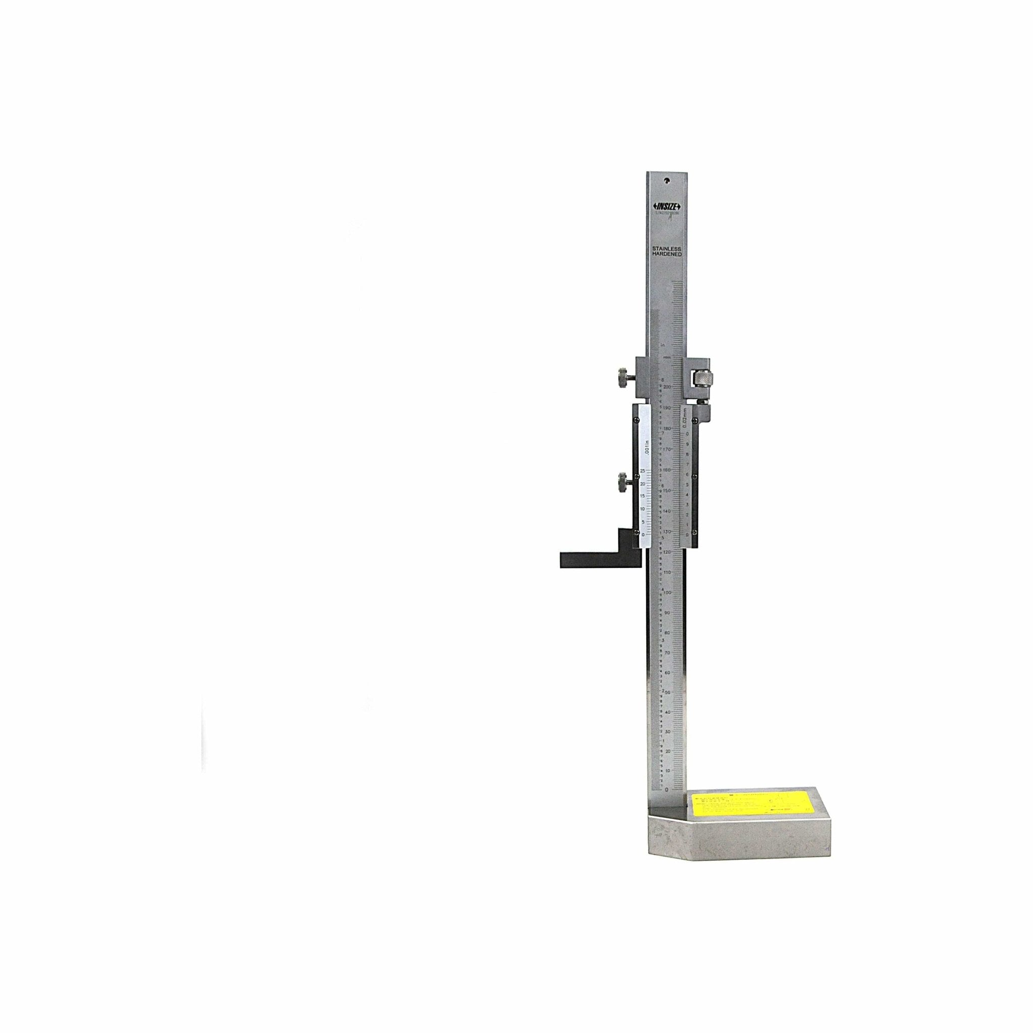 Insize Mini Vernier Height Gauge 0-200mm / 0-8" Range Series 1253-200 - Twin Eagle Imports