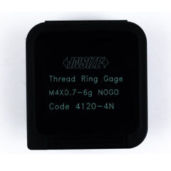 Insize NOGO Thread Ring Gauge M4X07 Series 4120-4N - Twin Eagle Imports