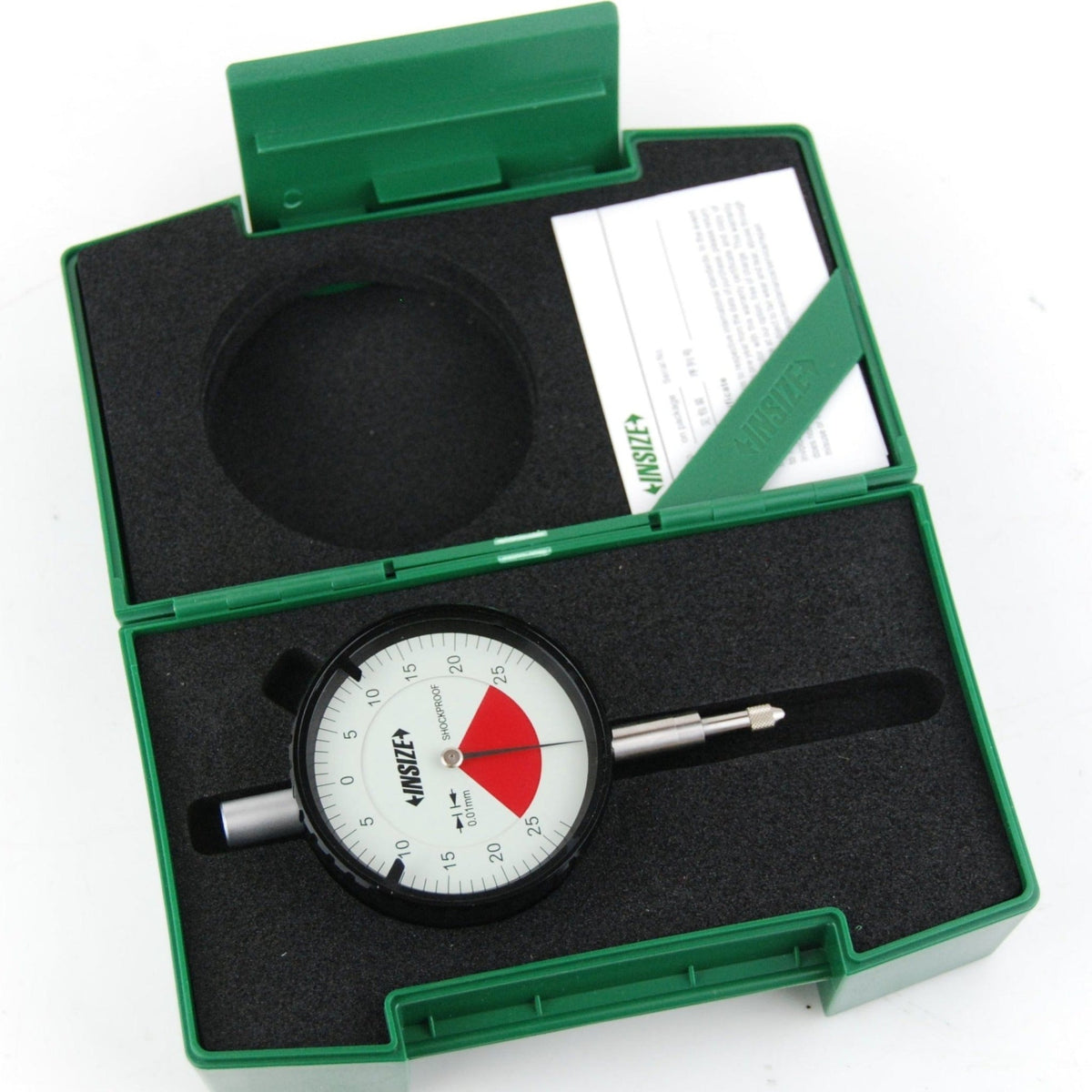 Insize One Revolution Dial Indicator 0.5mm Range Series 2316-05 - Twin Eagle Imports