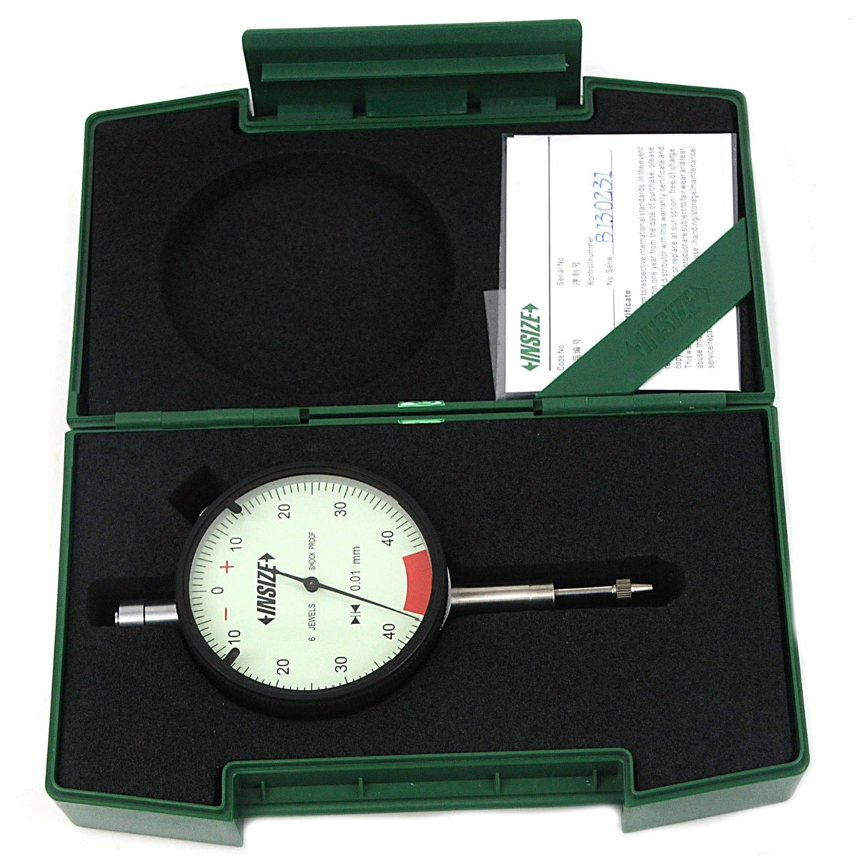 Insize One Revolution Dial Indicator Range Series 2306-1F - Twin Eagle Imports