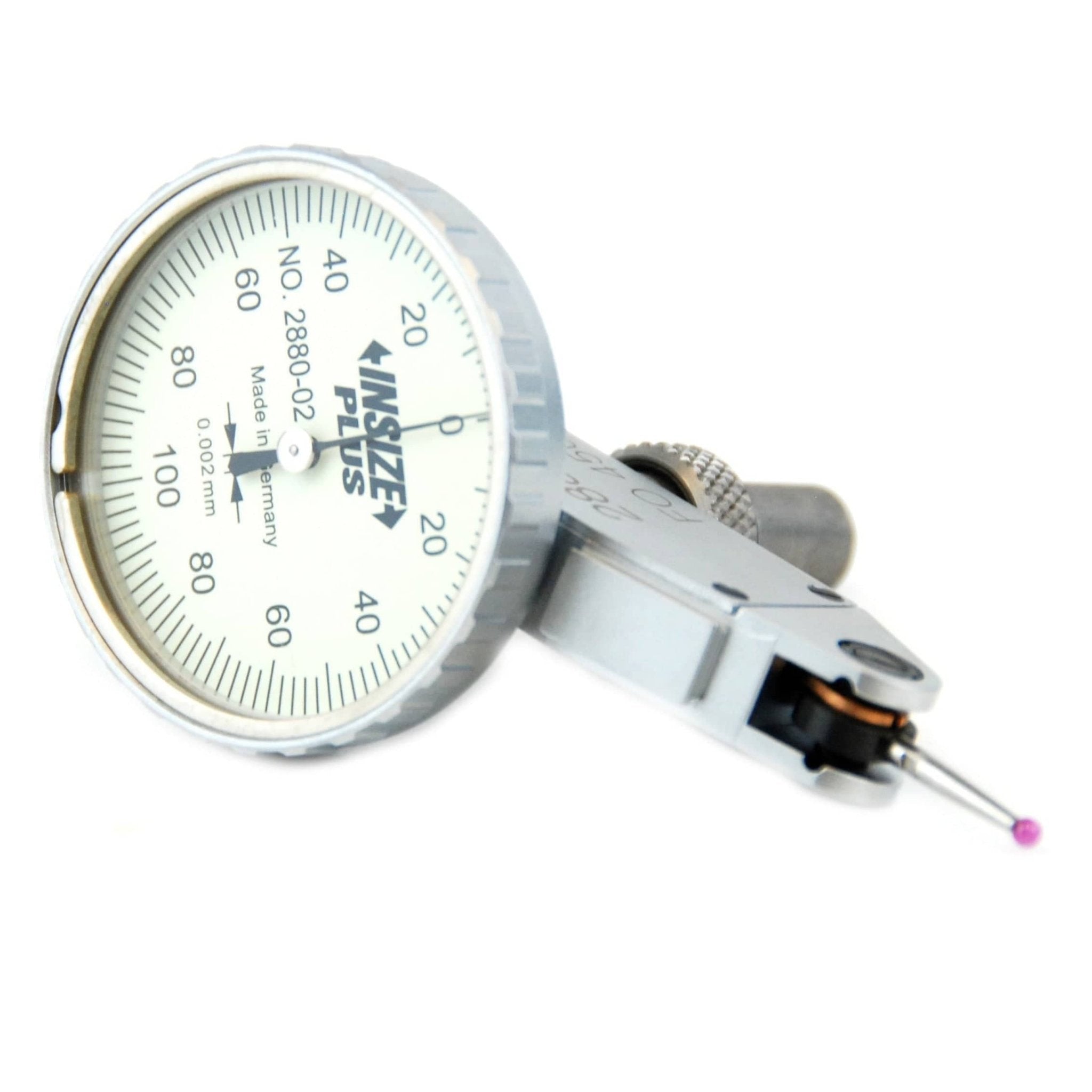 Insize Precision Dial Indicator 0.2mm Range Series 2880-02R - Twin Eagle Imports