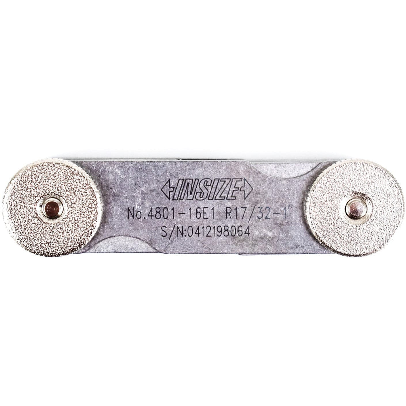 Insize Radius Gauge Set 17/32"-1" Range Series 4801-16E1 - Twin Eagle Imports