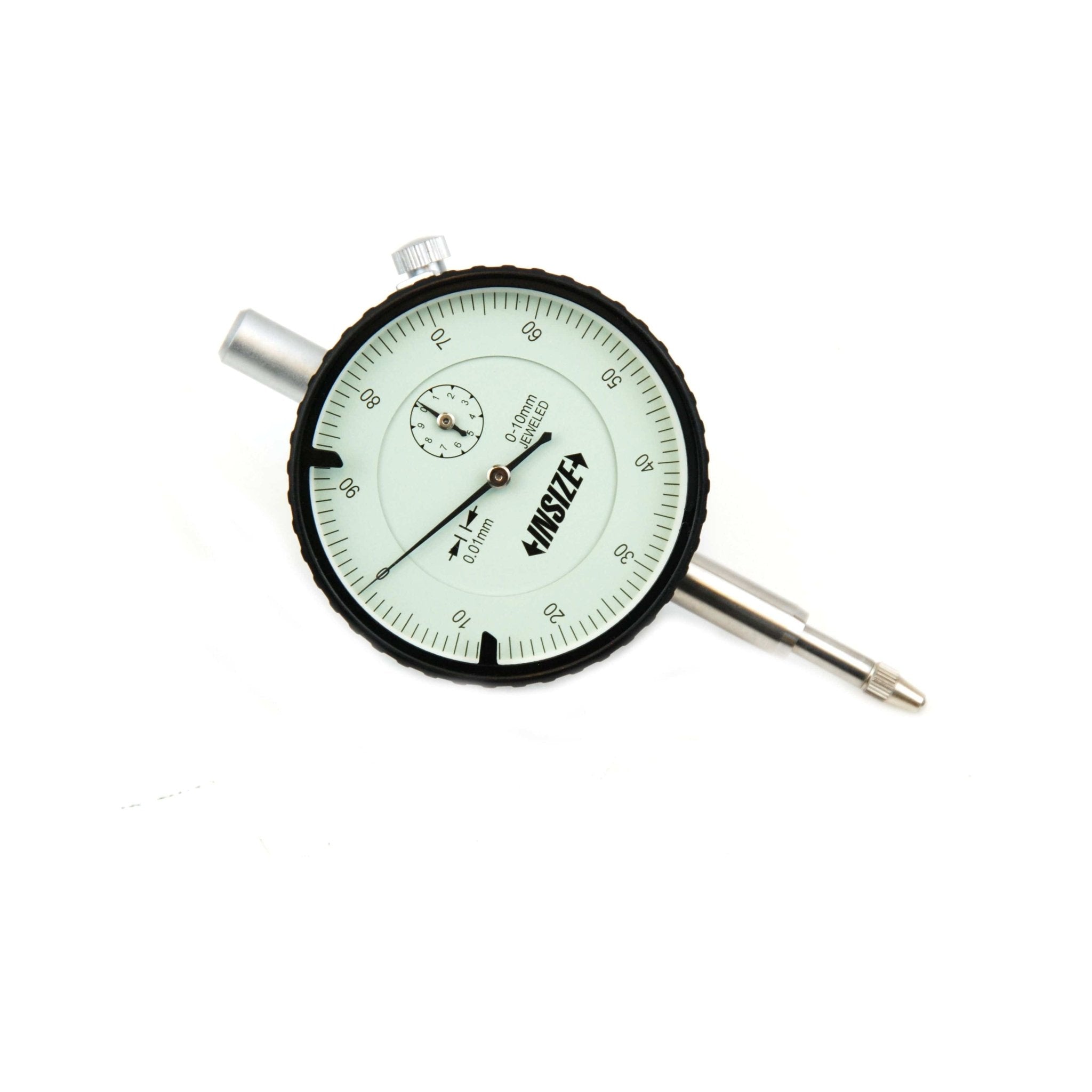 Insize Reverse Reading Dial Indicator 0-10mm x 0.01mm Range Series 2801-10 - Twin Eagle Imports