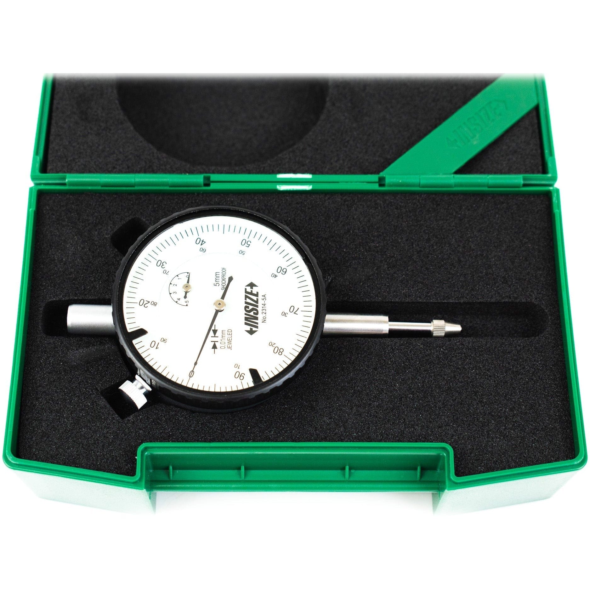 Insize Shockproof Dial Indicator 5mm Range Series 2314-5A - Twin Eagle Imports