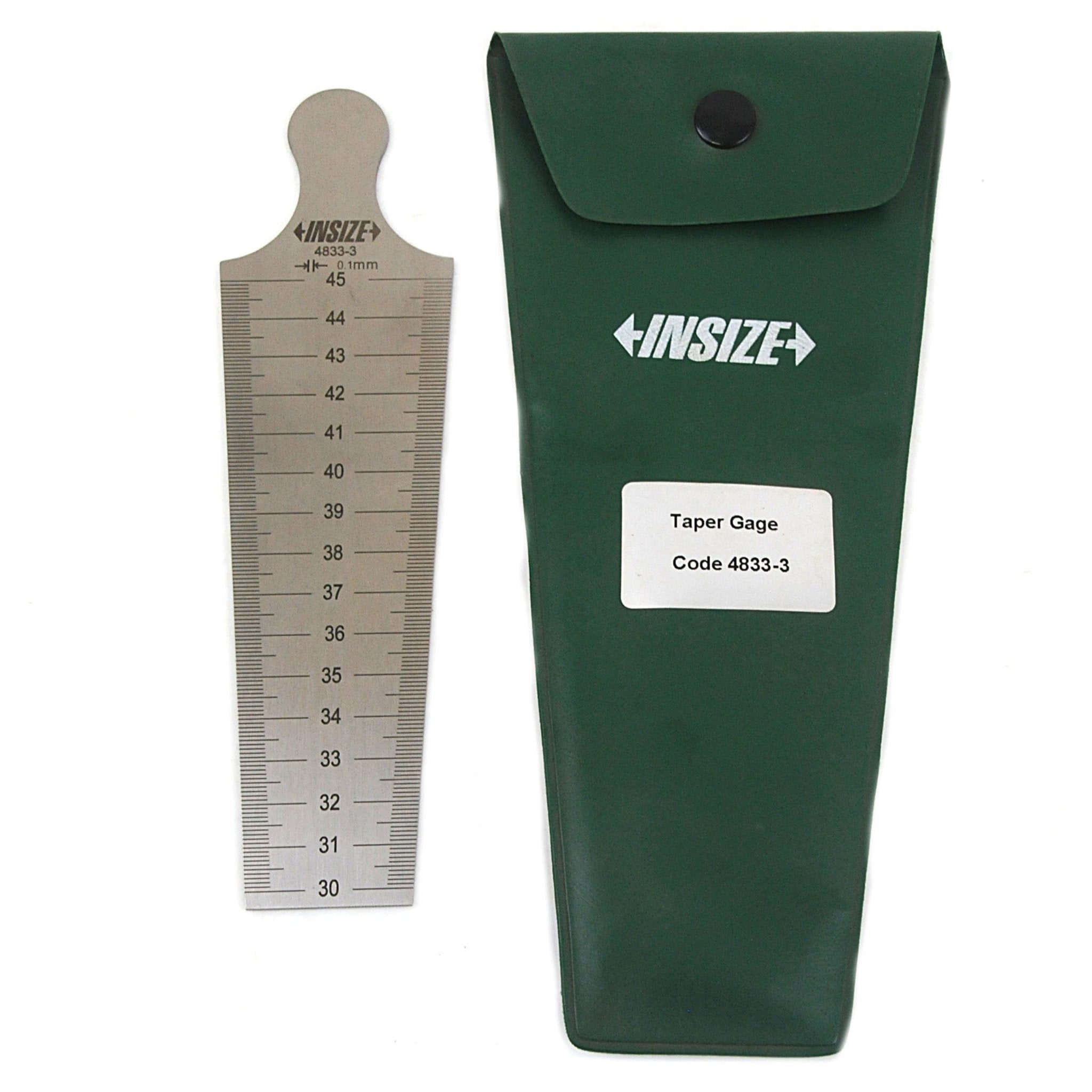 Insize Taper Gauge 30-45mm Range Series 4833-3 - Twin Eagle Imports