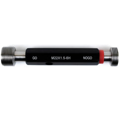 Insize Thread GO NOGO Plug Gauge M22x1.5mm Series 4139-22R - Twin Eagle Imports