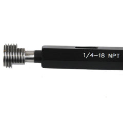 Insize Thread Plug Gauge 1/4"-18 NPT Series - 4644-1B18 - Twin Eagle Imports