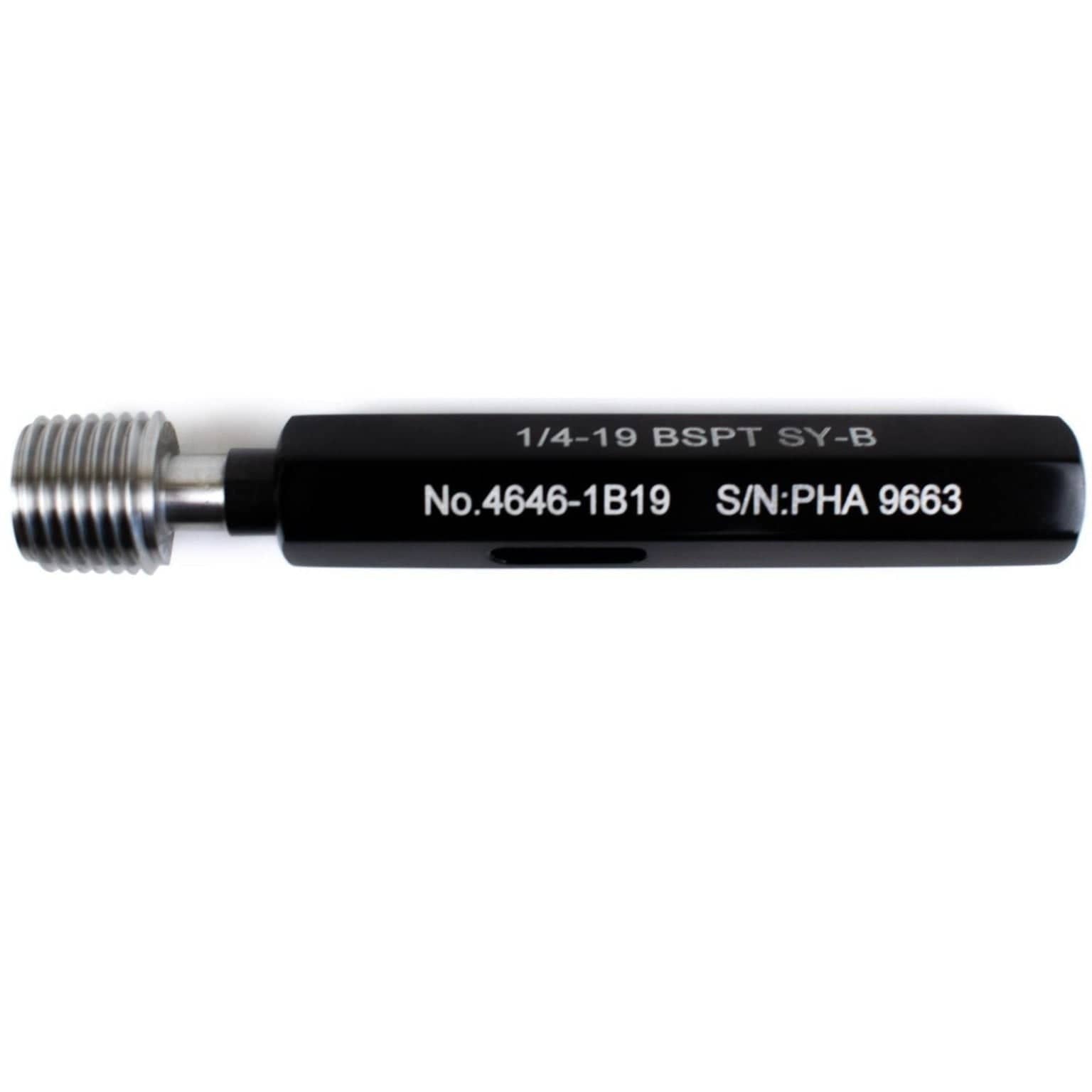 Insize Thread Plug Gauge 1/4"-19 BPST Series - 4646-1B19 - Twin Eagle Imports