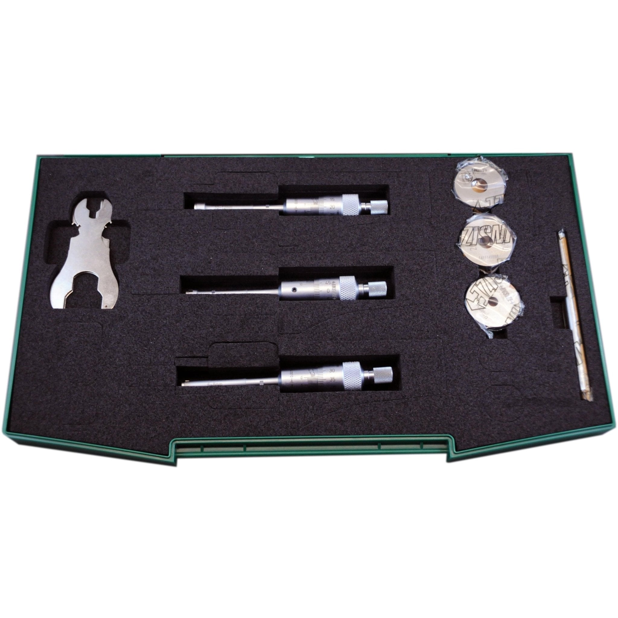 Insize Three Point Internal Micrometer Set 6-12mm Range Series 3227-123 - Twin Eagle Imports