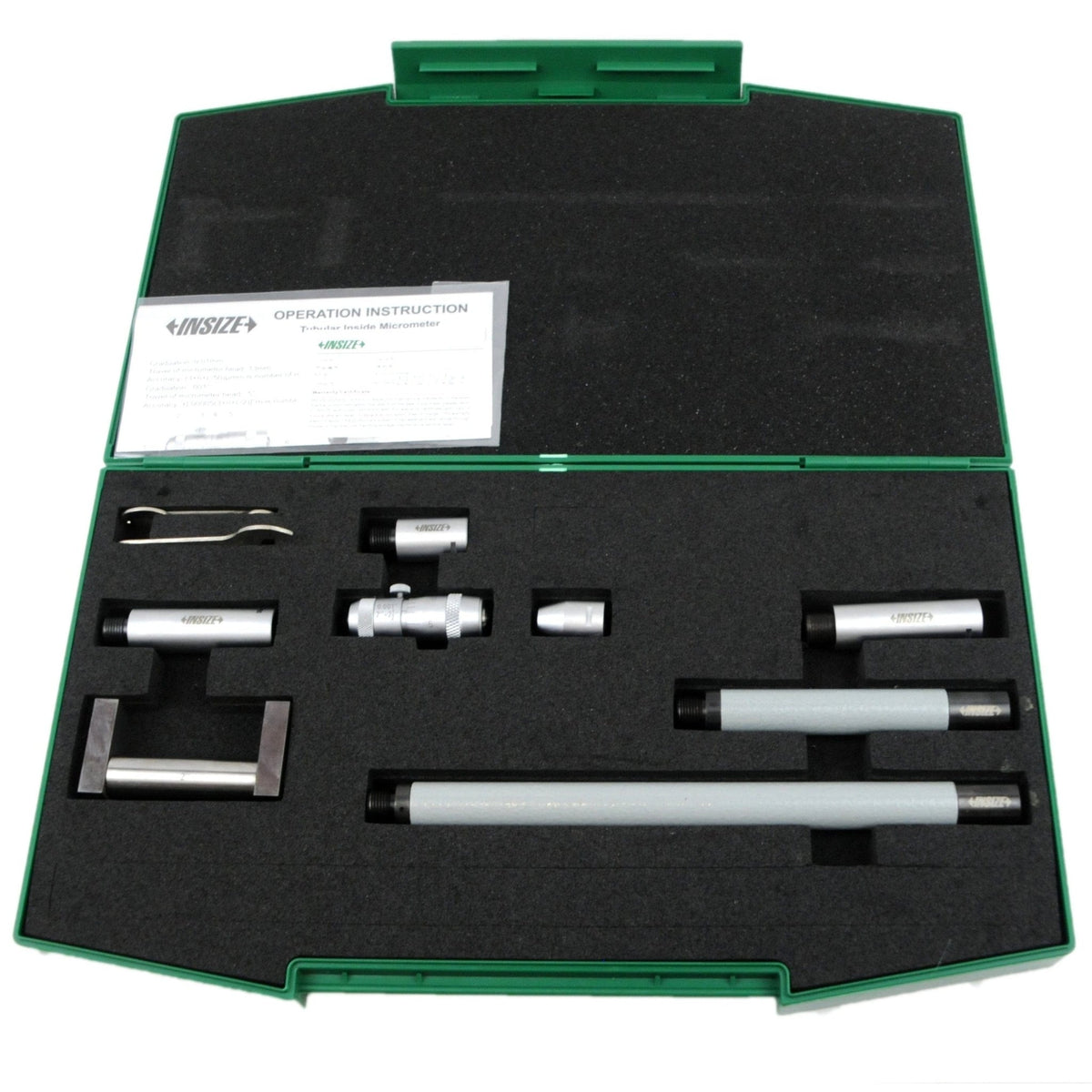 Insize Tubular Inside Micrometer 2-20" Range Series 3222-20 - Twin Eagle Imports