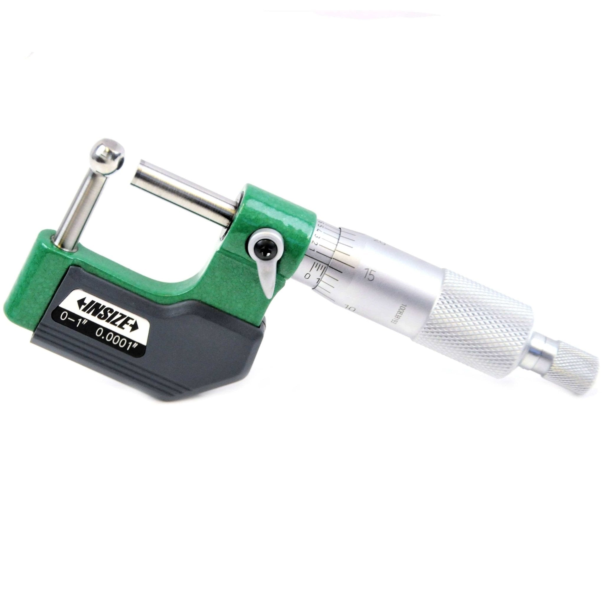 Insize Type F Cylindrical Anvil Micrometer 0-1" Range Series 3261-1F - Twin Eagle Imports
