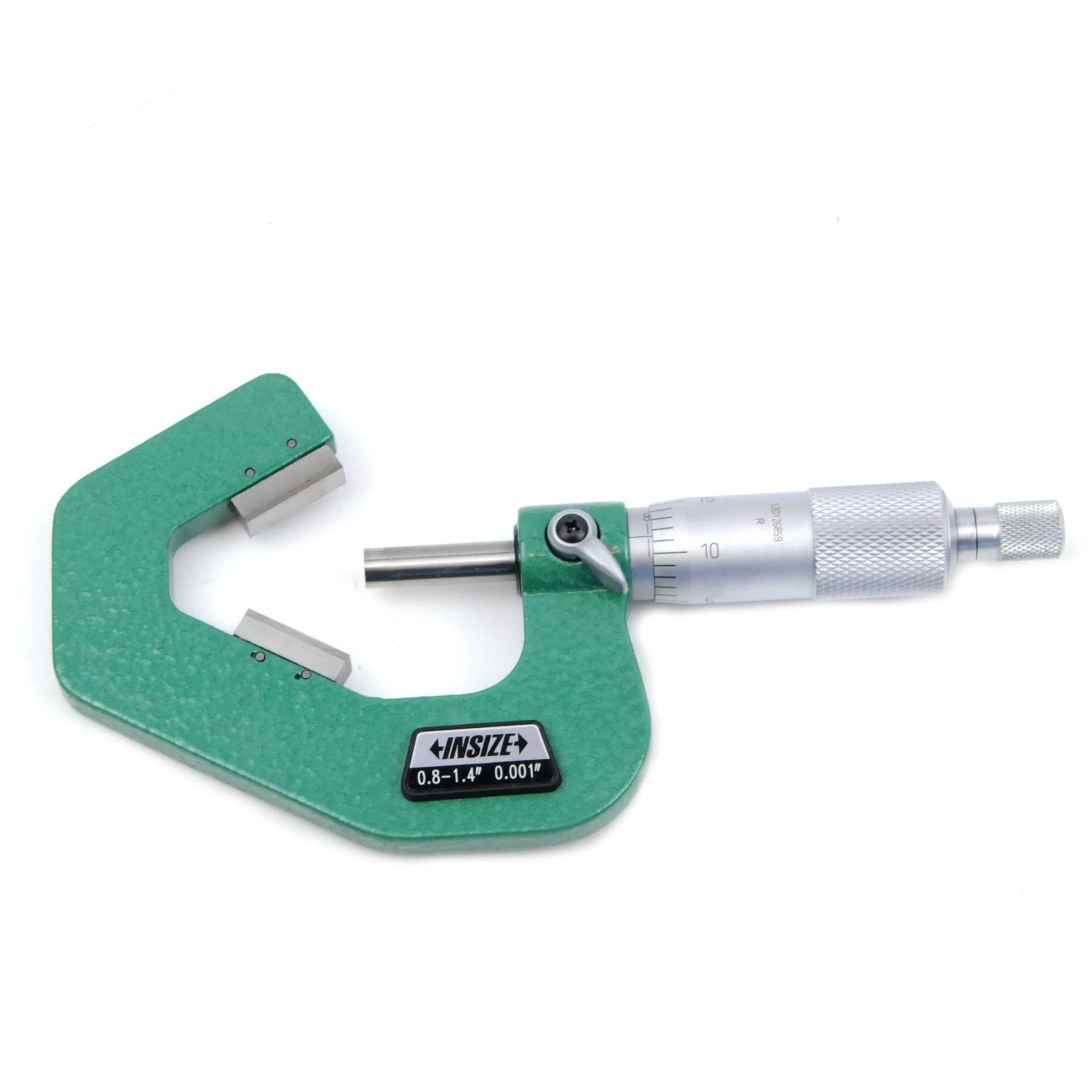 Insize V Shape Anvil Micrometer 0.8-1.4" Range Series 3290-143 - Twin Eagle Imports