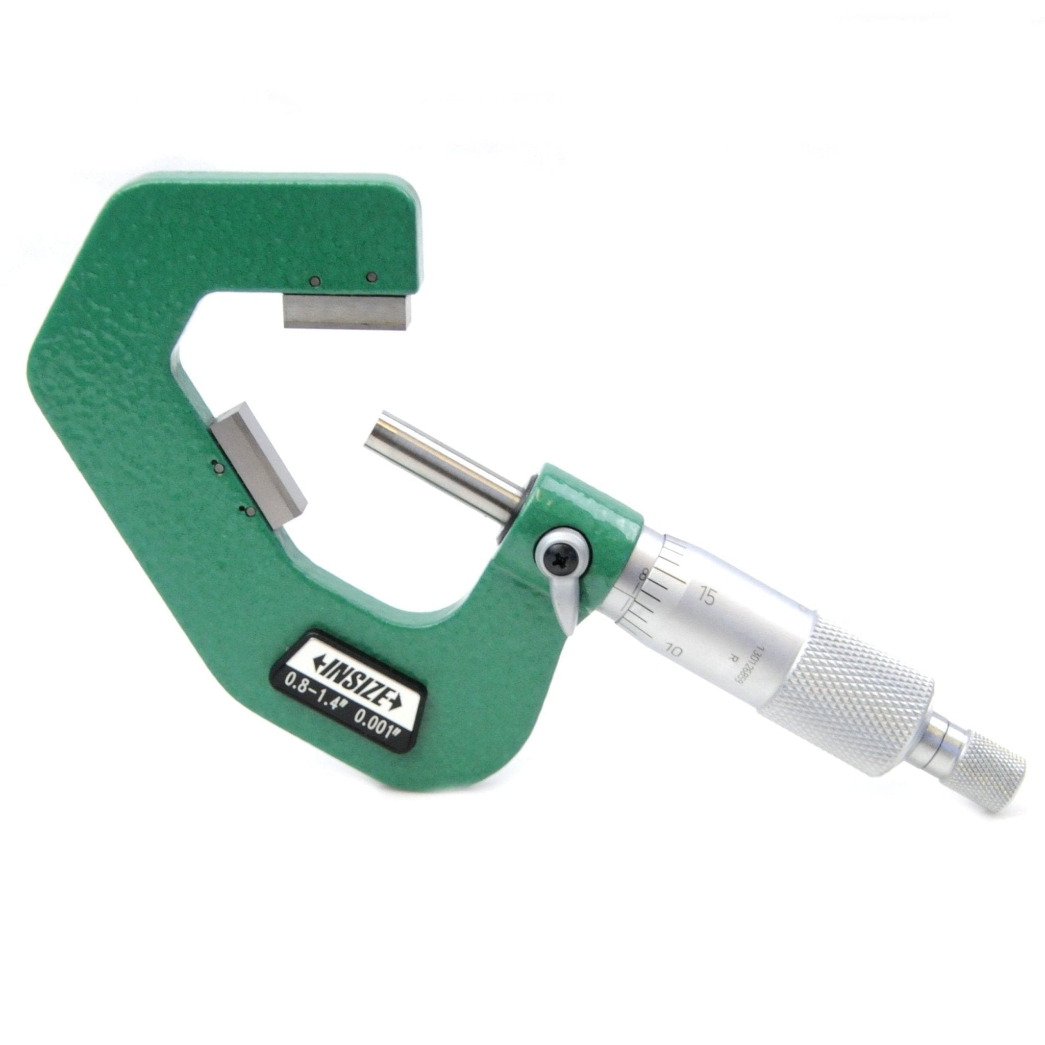 Insize V Shape Anvil Micrometer 0.8-1.4" Range Series 3290-143 - Twin Eagle Imports