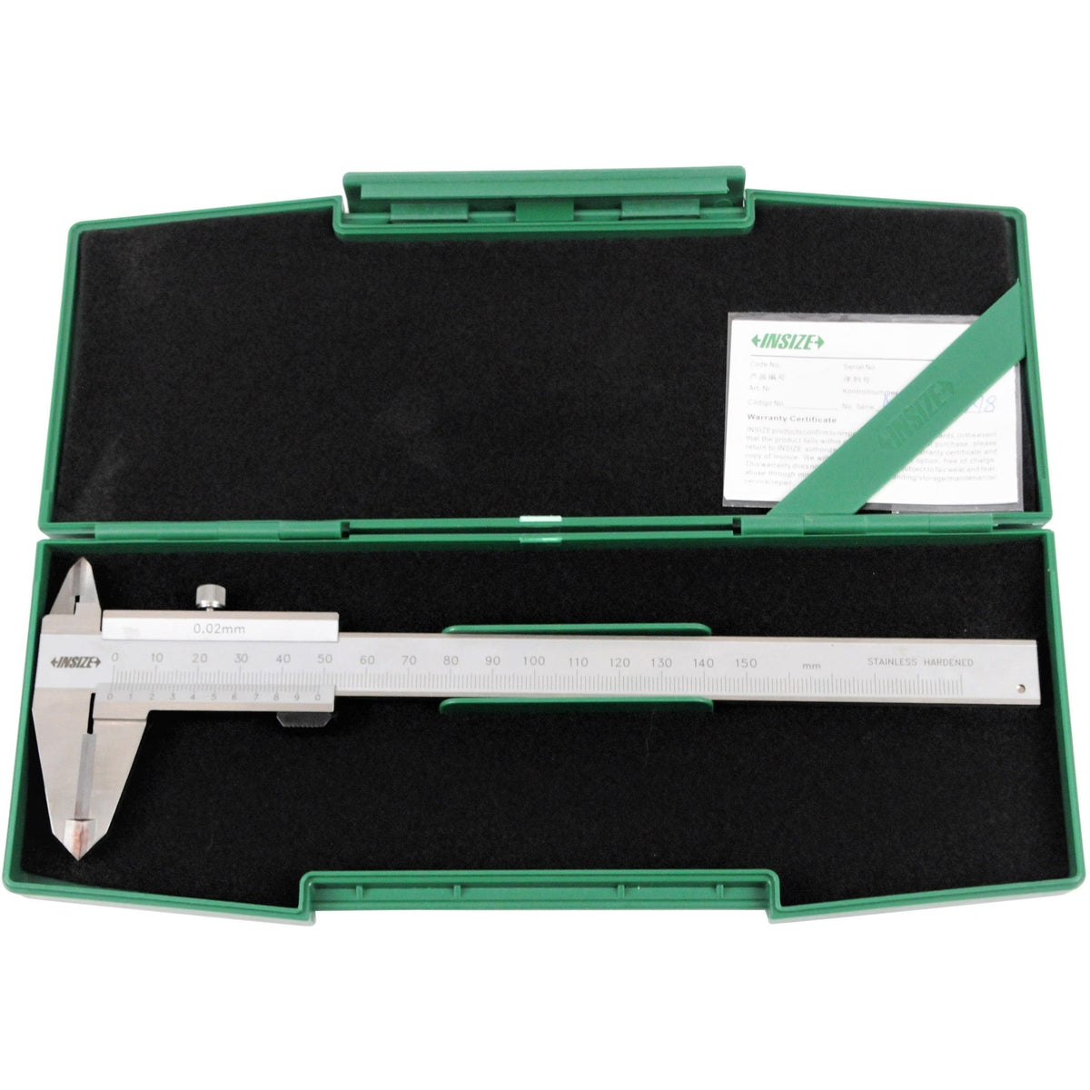 Insize Vernier Caliper 0-150mm/0-6" Range Series 1238-1501 - Twin Eagle Imports