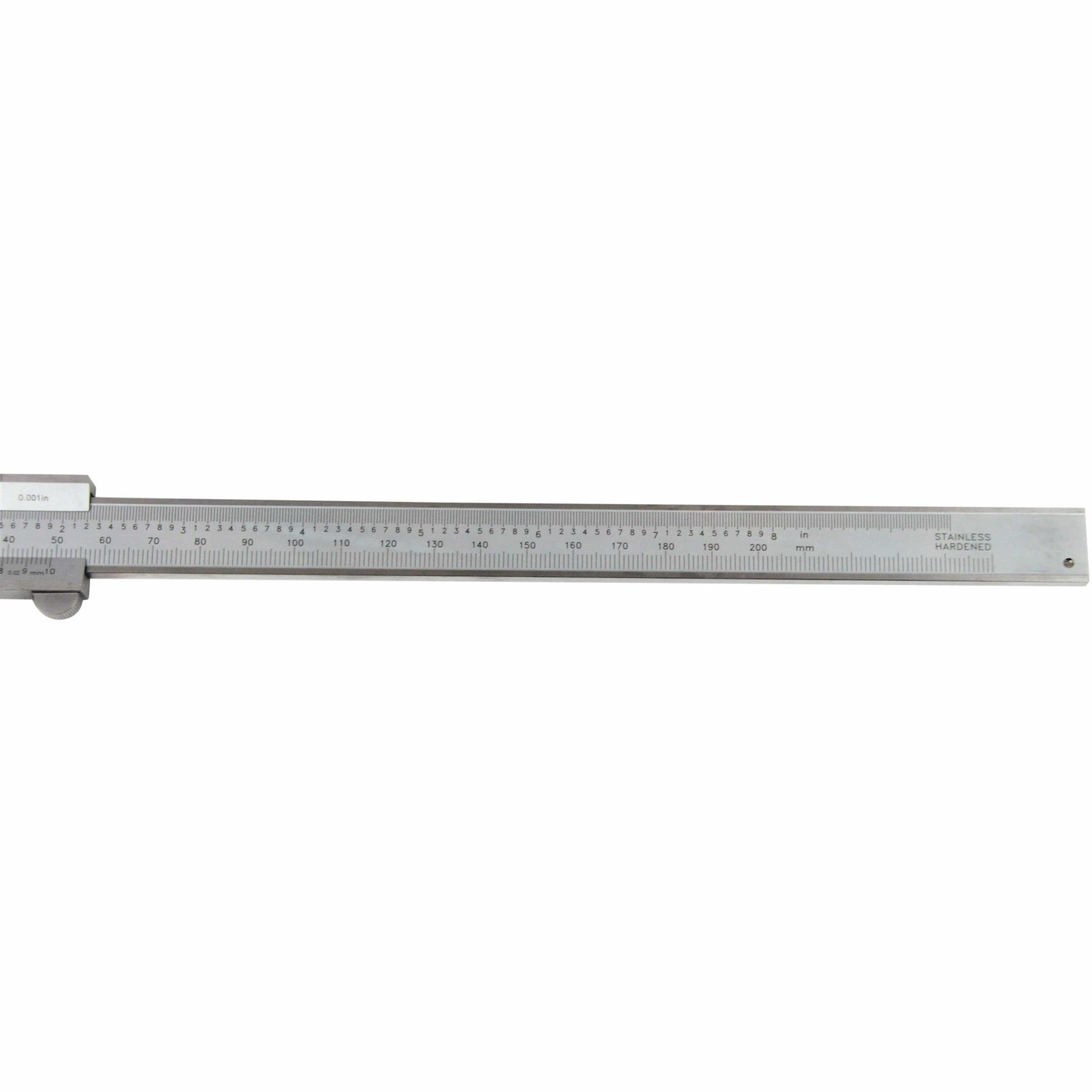 Insize Vernier Caliper 0-200mm/0-8" Range Series 1205-2002S - Twin Eagle Imports