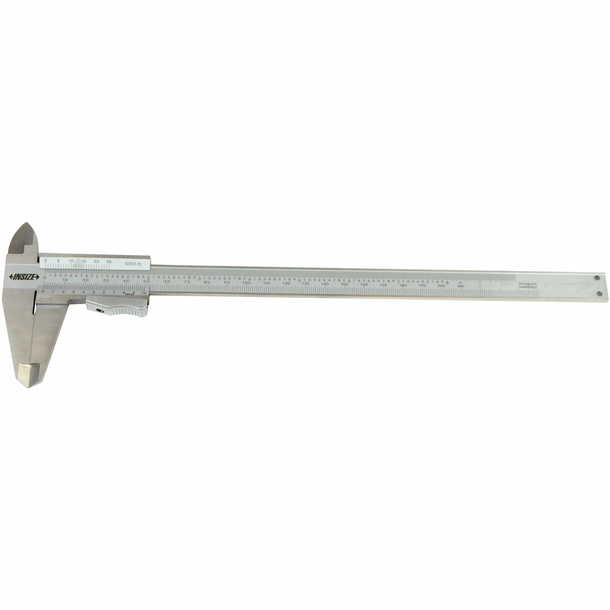 Insize Vernier Caliper 0-200mm/0-8" x 0.02mm Range Series 1223-2002 - Twin Eagle Imports