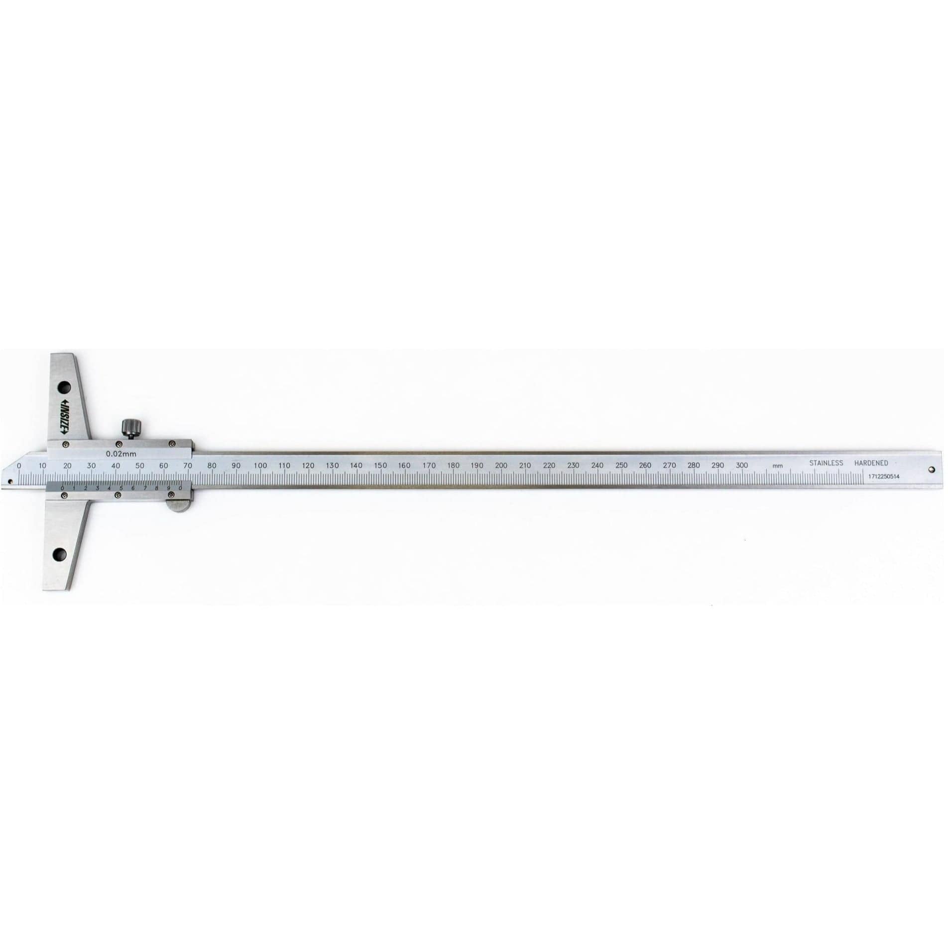 Insize Vernier Depth Gauge 0-300mm Range Series 1247-3001 - Twin Eagle Imports