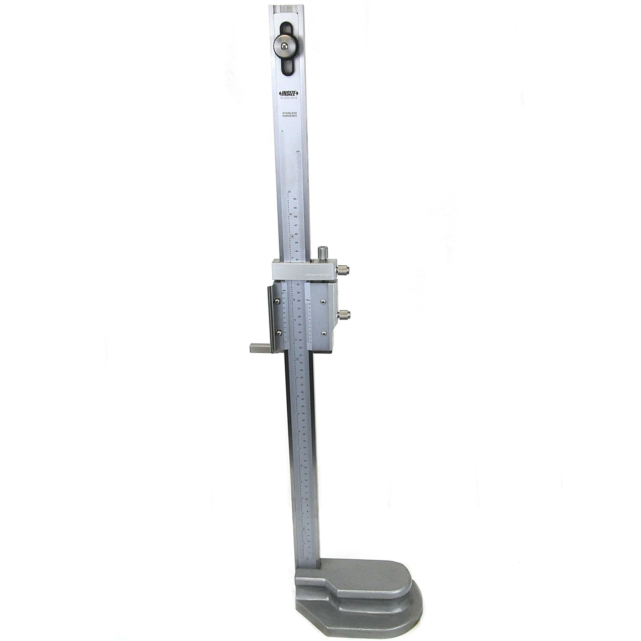 Insize Vernier Height Gauge 0-600mm / 0-24" Range Series 1250-600 - Twin Eagle Imports