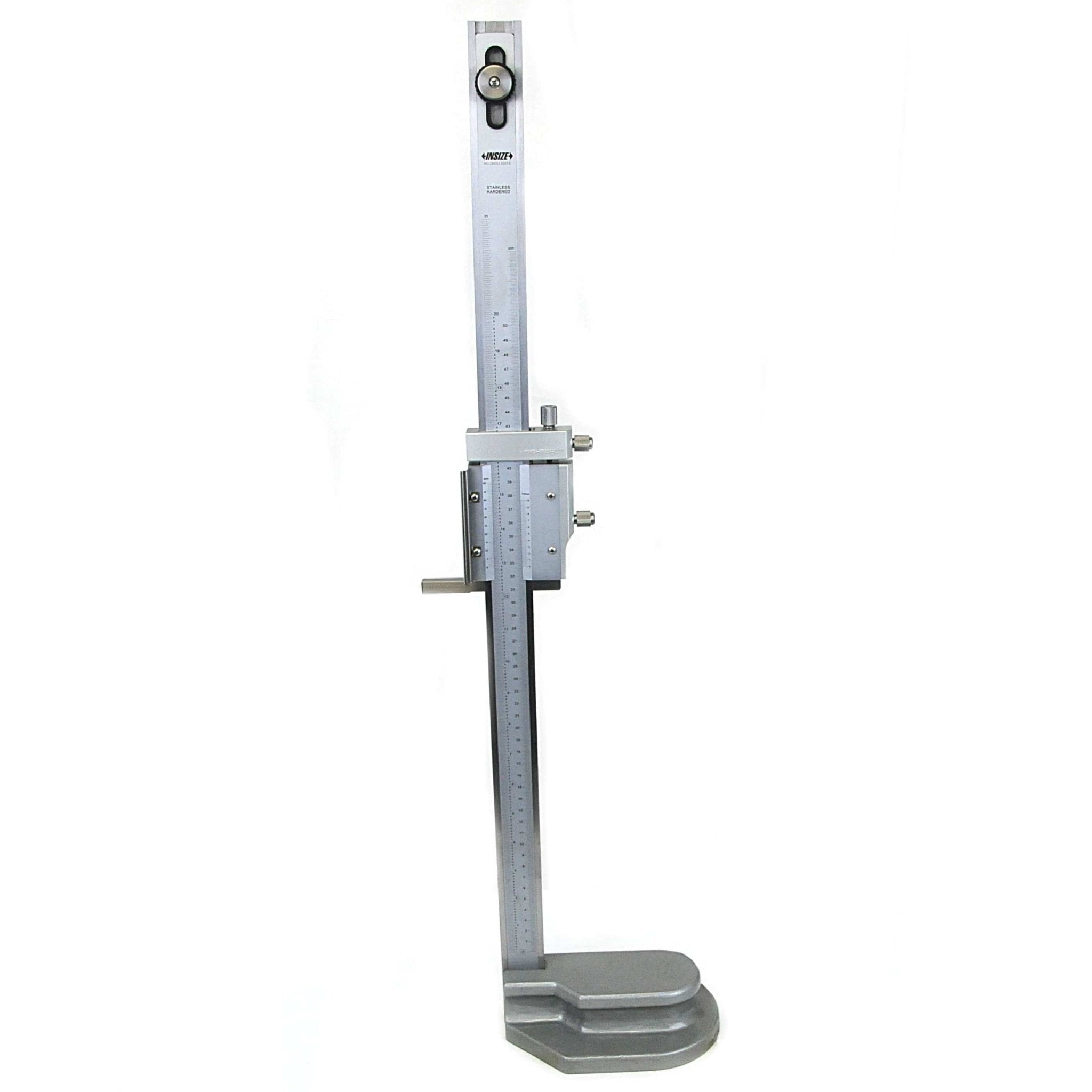 Insize Vernier Height Gauge 0-600mm / 0-24" Range Series 1250-600 - Twin Eagle Imports