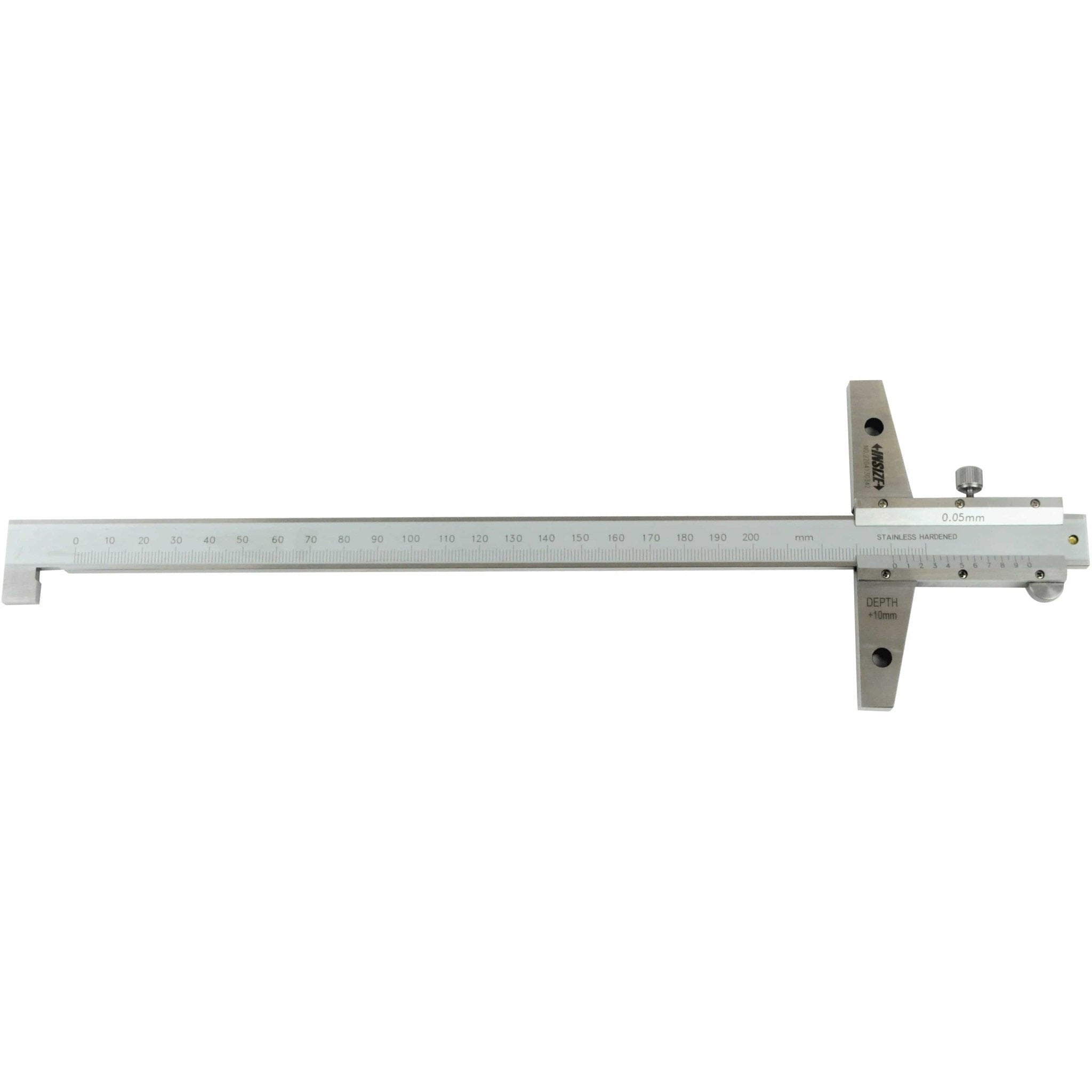 Insize Vernier Hook Depth Gauge 0-200mm Range Series 1248-200 - Twin Eagle Imports