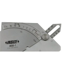 Insize Welding Gauge 0-25mm/1" Range Series 4835-1 - Twin Eagle Imports