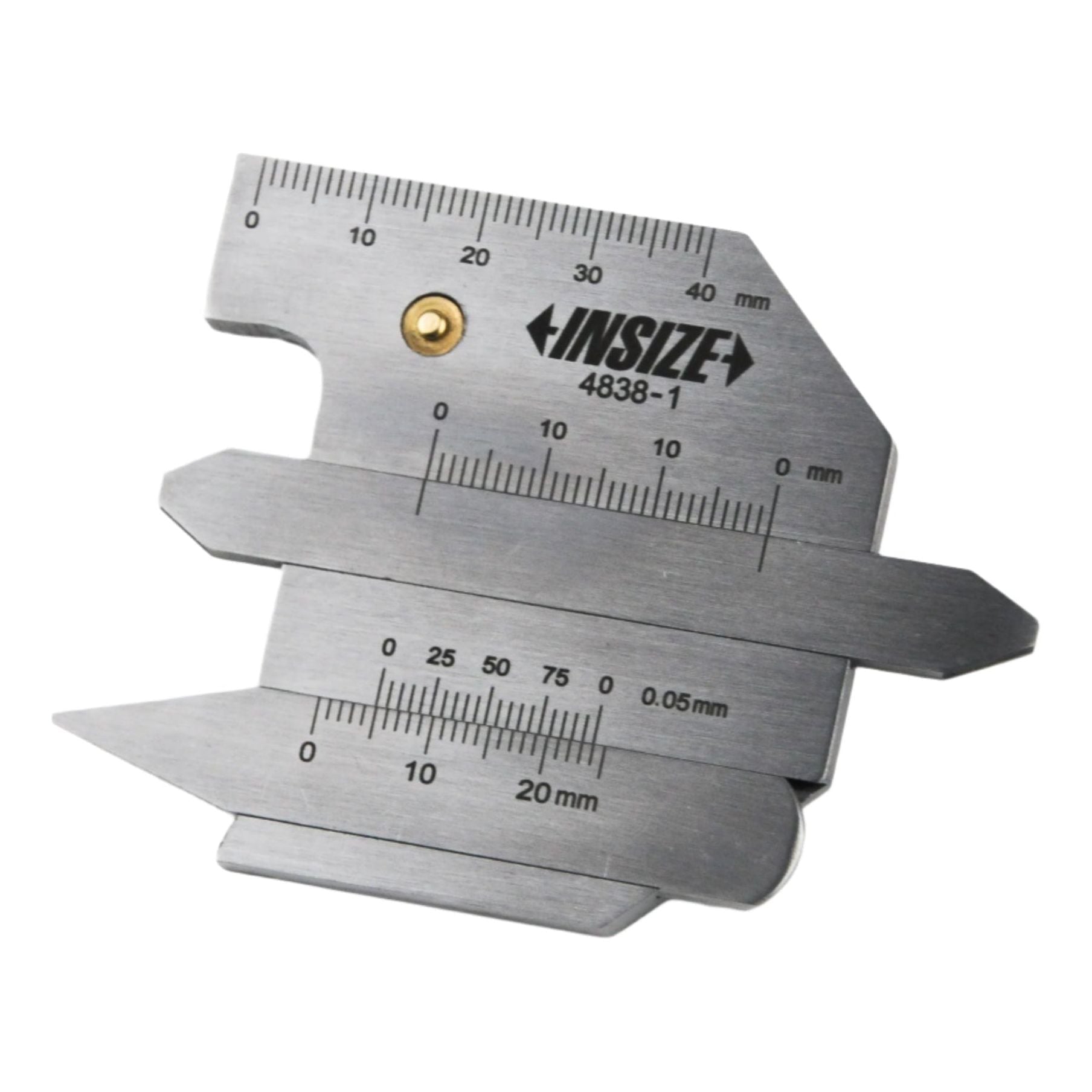 Insize Welding Gauge 62x77mm Range Series 4838-1 - Twin Eagle Imports