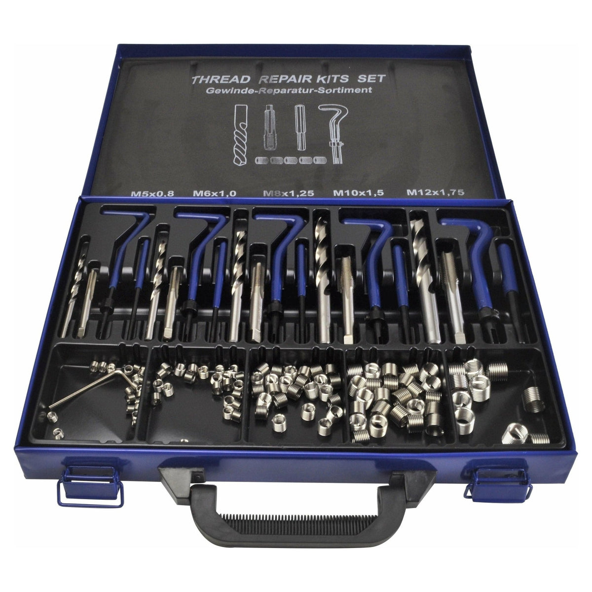 Master Metric Helicoil Thread Repair Kit M5 up to M12 - Twin Eagle Imports