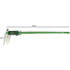 Insize Digital Caliper 0-500mm / 0-20" Range Series 1136-501