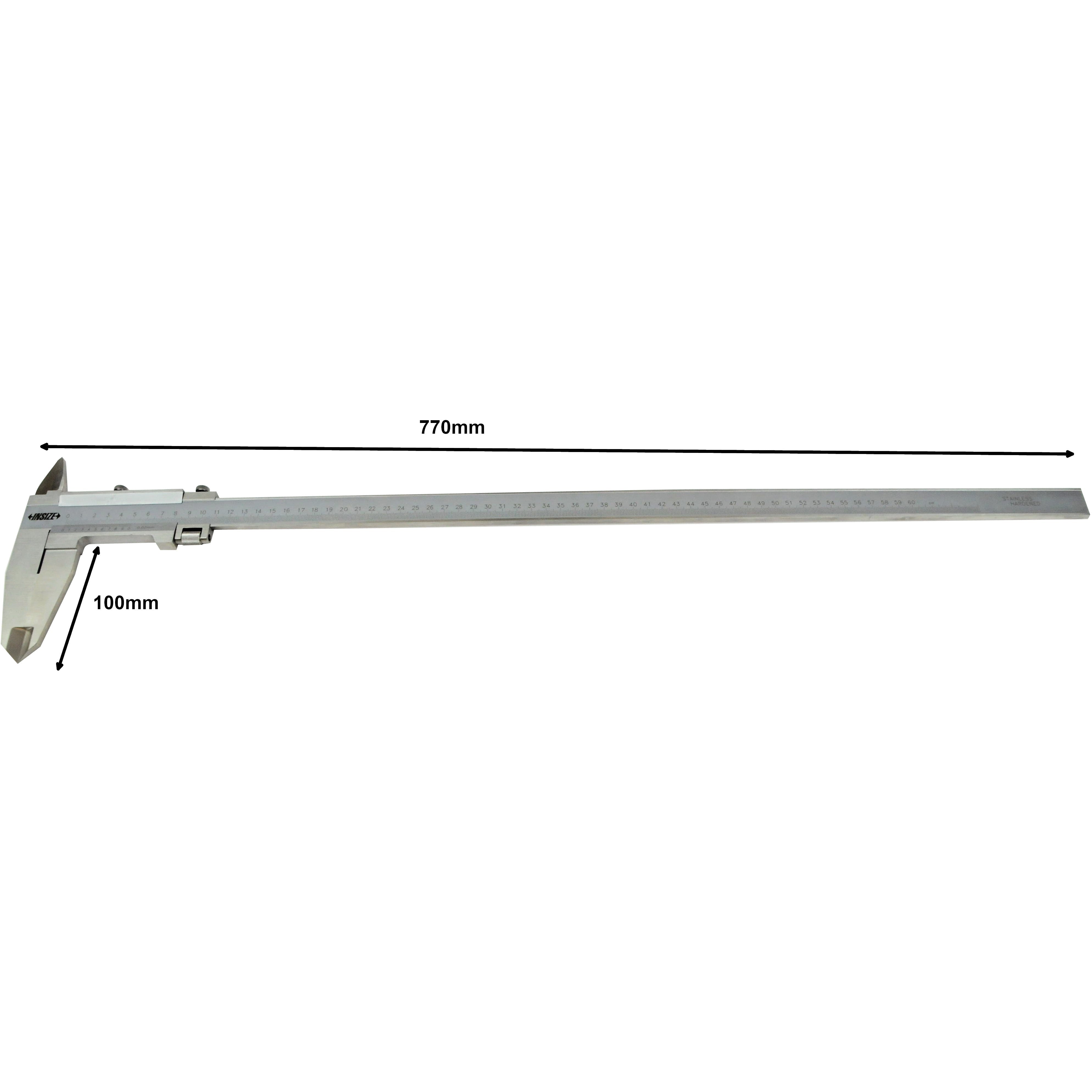 Insize Vernier Caliper 0-600mm Range Series 1210-611