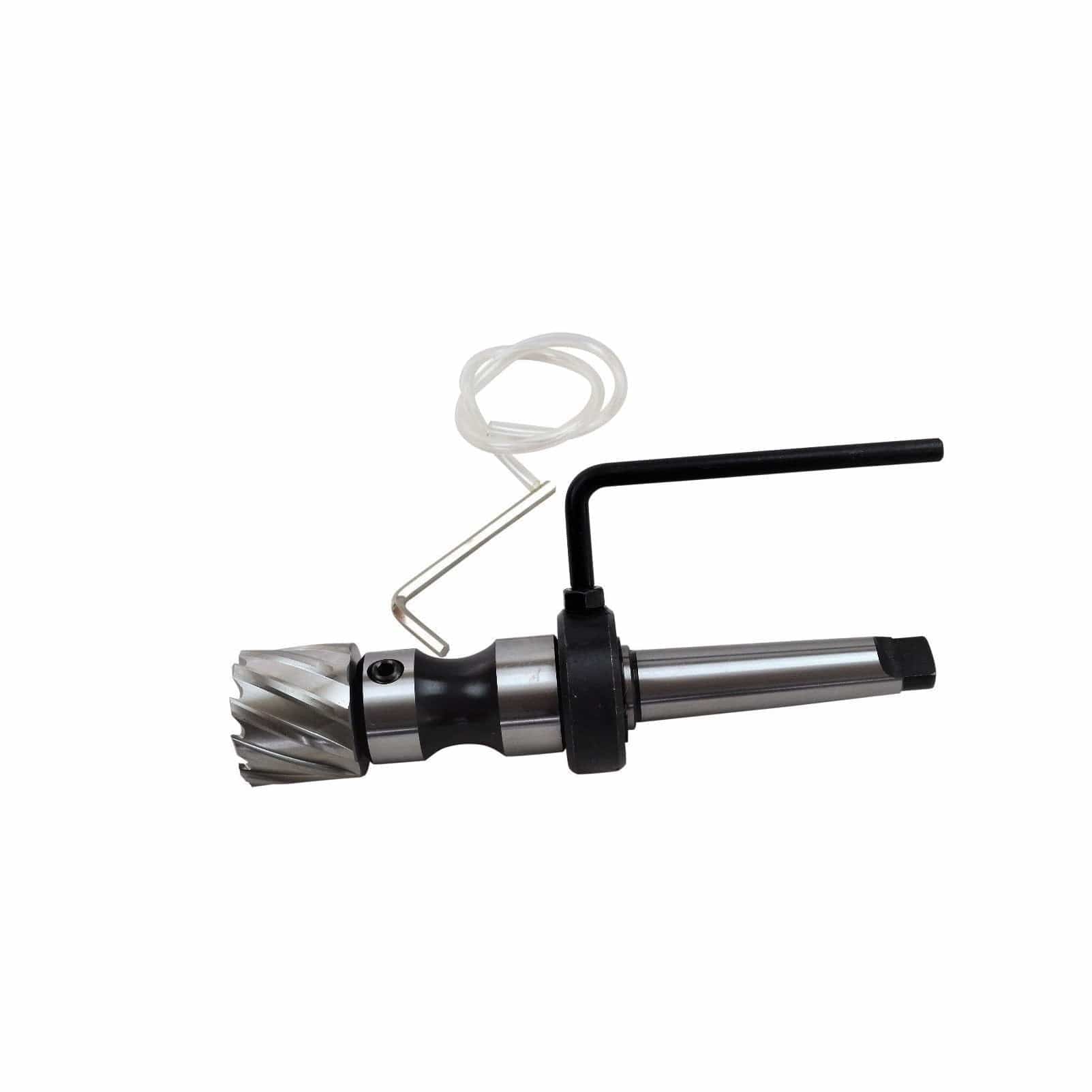 Morse Taper 3 Arbor for Annular Cutters (With Coolant Collar) - Twin Eagle Imports