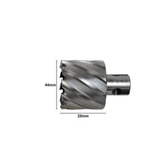 44x25 mm HSS Annular Broach Cutter ; Magnetic Drill. ; Rotabroach ; Universal Shank