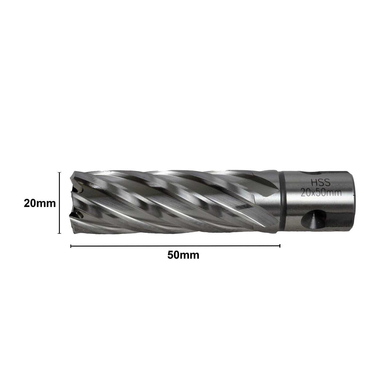 20x50mm HSS Annular Broach Cutter ; Magnetic Drill ; Rotabroach ; Universal Shank