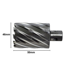 46x50 mm HSS Annular Broach Cutter ; Rotabroach Magnetic Drill ; Universal Shank