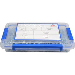 Twin Eagle Imports 660 Piece Phillips head wafer head tek screw grab kit assortment