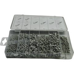 Twin Eagle Imports 750 Piece Phillips head sheet metal screws grab kit assortment
