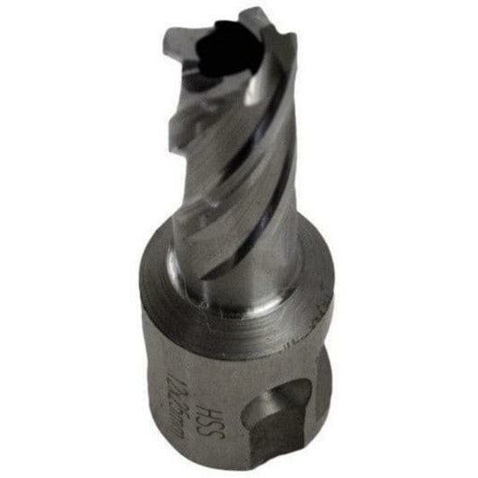Twin Eagle Imports Annular Cutter 12 x 25mm D.O.C HSS Weldon Shank Annular Cutter