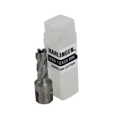Twin Eagle Imports Annular Cutter 12 x 25mm D.O.C HSS Weldon Shank Annular Cutter
