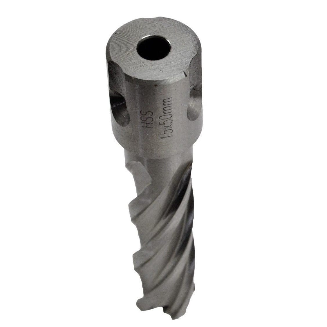 Twin Eagle Imports Annular Cutter 15 x 50mm D.O.C HSS Weldon Shank Annular Cutter