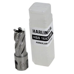 Twin Eagle Imports Annular Cutter 16 x 25mm D.O.C HSS Weldon Shank Annular Cutter