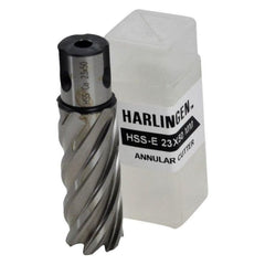 Twin Eagle Imports Annular Cutter 23 x 50mm D.O.C HSS Weldon Shank Annular Cutter