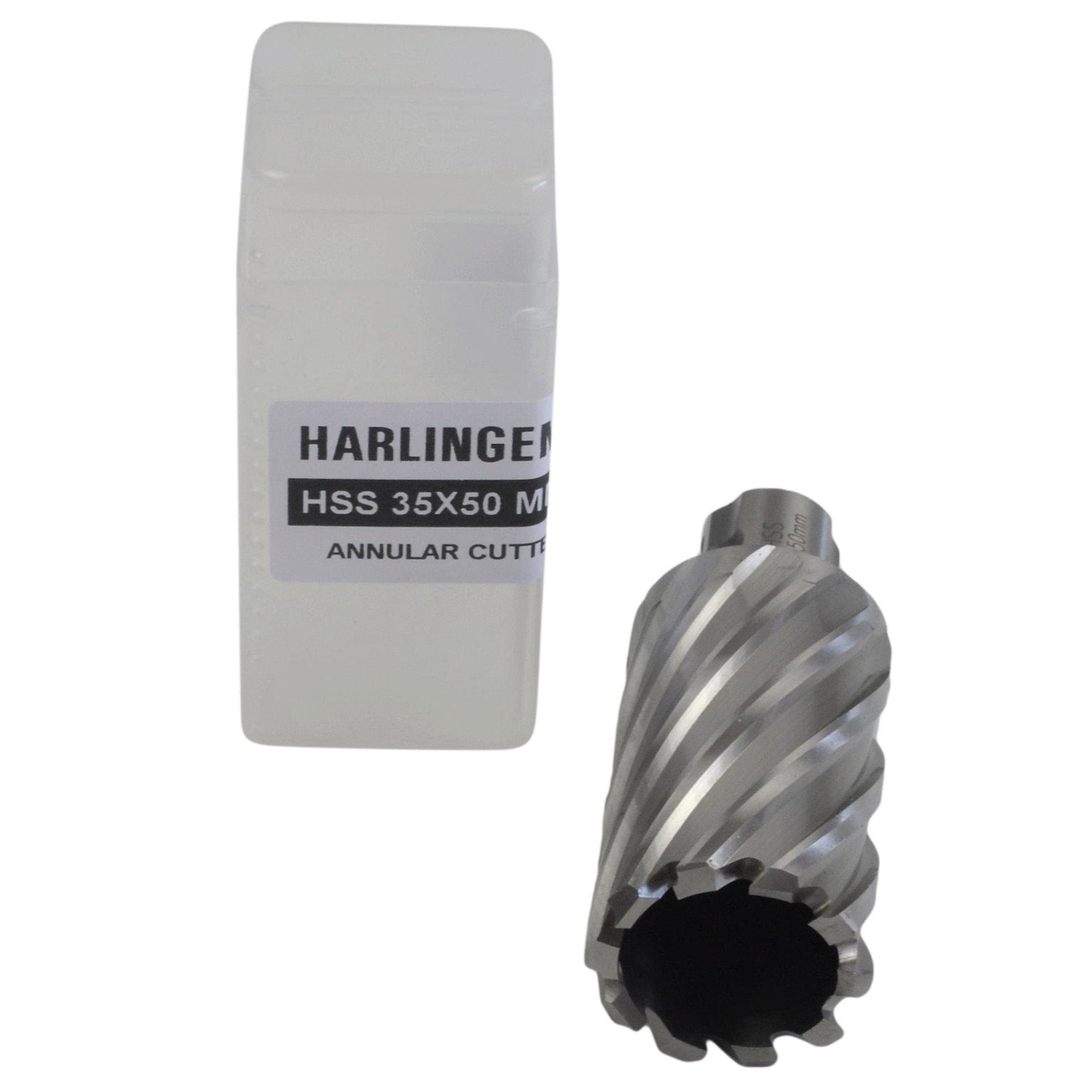 Twin Eagle Imports Annular Cutter 35 x 50mm D.O.C HSS Weldon Shank Annular Cutter