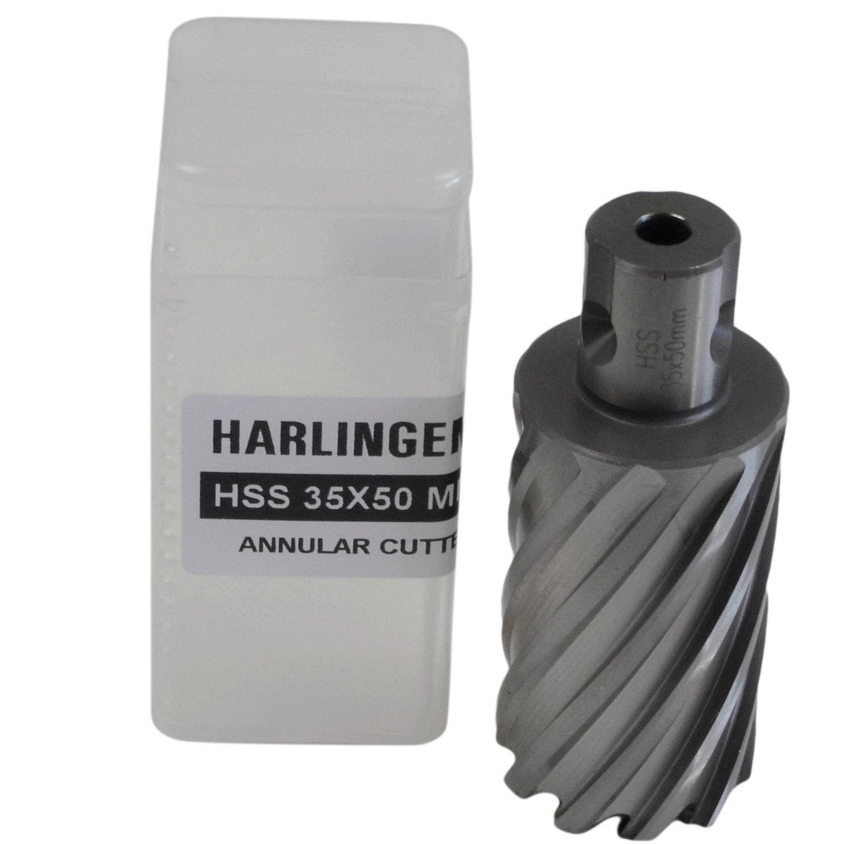 Twin Eagle Imports Annular Cutter 35 x 50mm D.O.C HSS Weldon Shank Annular Cutter