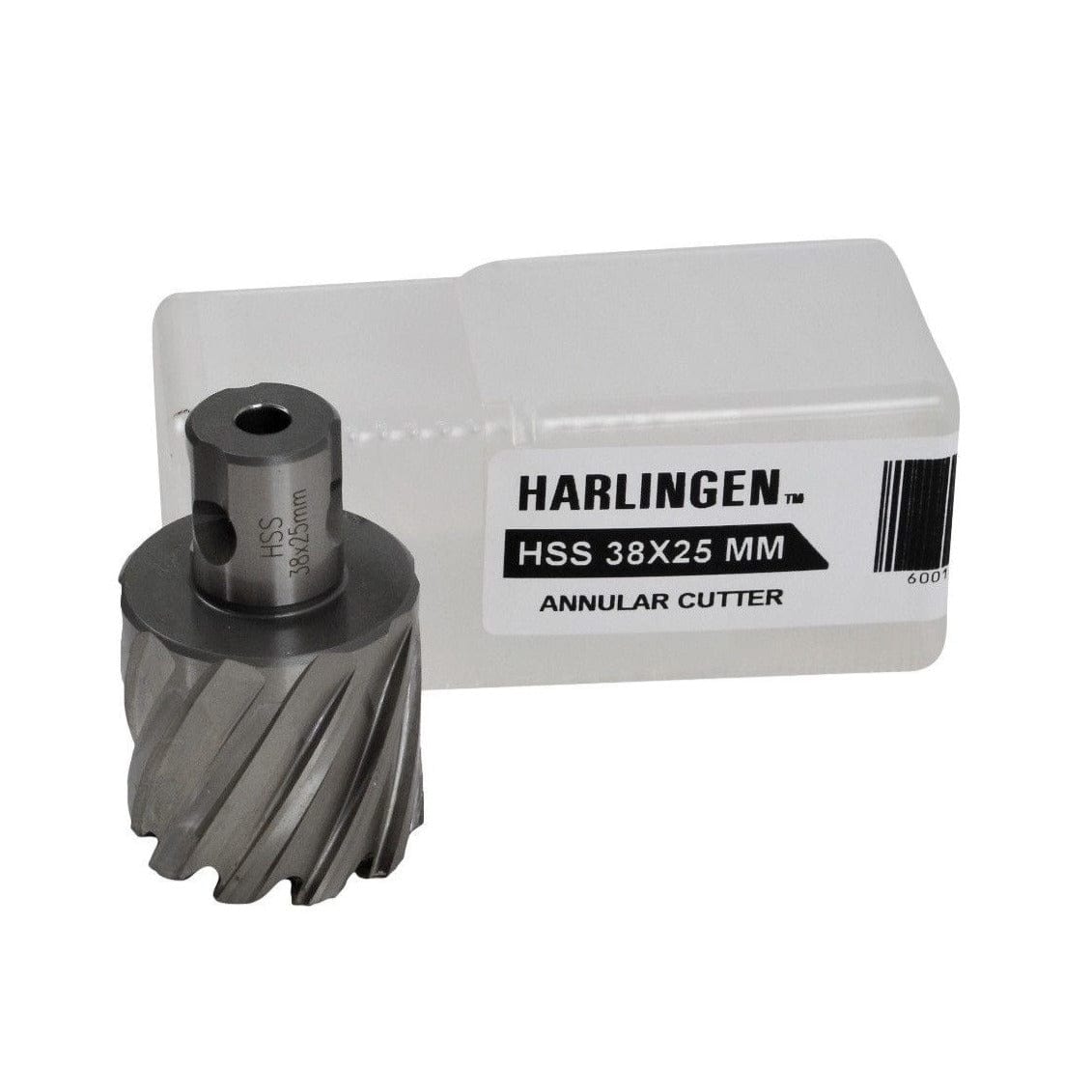 Twin Eagle Imports Annular Cutter 38 x 25mm D.O.C HSS Weldon Shank Annular Cutter