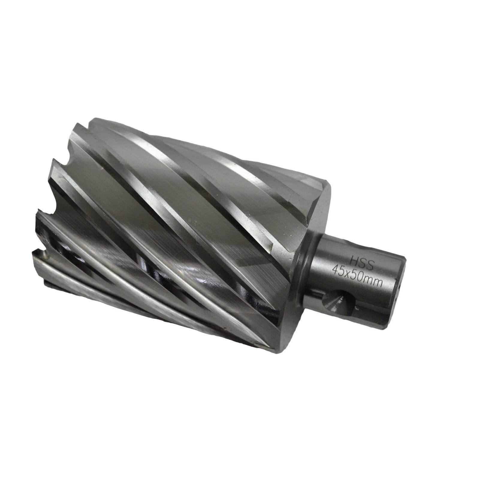 Twin Eagle Imports Annular Cutter 45 x 50mm D.O.C HSS Weldon Shank Annular Cutter
